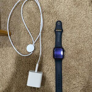 Apple Watch Series 9 GPS (2024) 41mm Midnight Aluminum Case with Midnight Sport